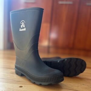 Kamik Charcoal Black Waterproof Boots